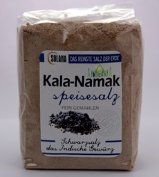 Zeige Details für Kala-Namak indisches Schwarzsalz fein, 600g Bild von Kala-Namak indisches Schwarzsalz fein, 600g