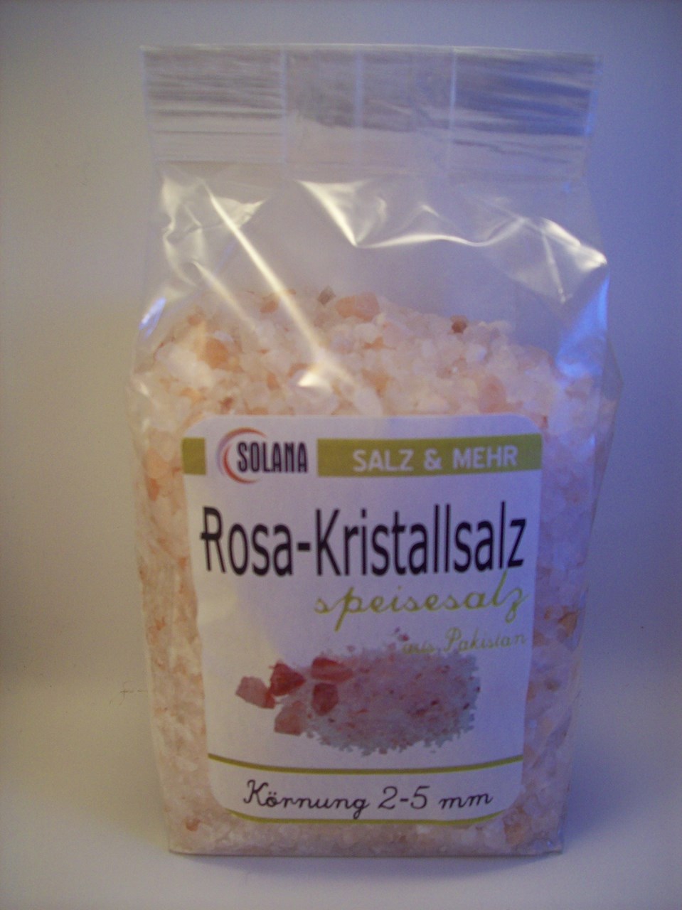 Bild von Rosa Kristallsalz Körnung 2-5mm, 300g