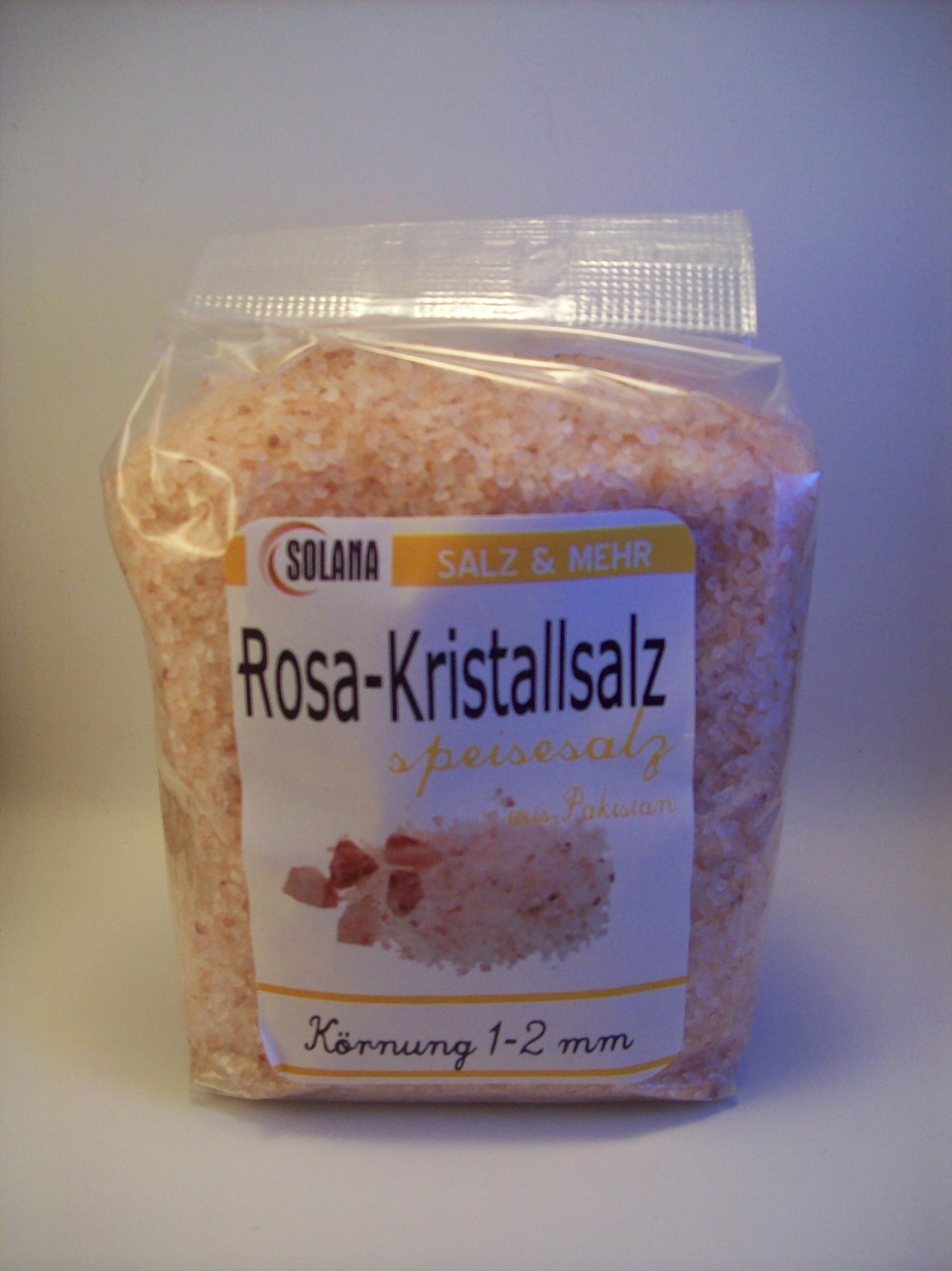 Bild von Rosa Kristallsalz Körnung 1-2mm, 300g