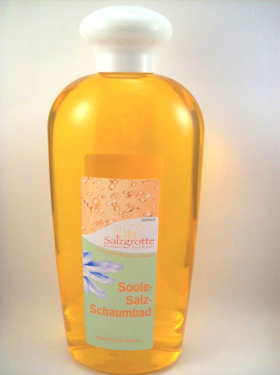 Bild von Sole-Salz-Schaumbad