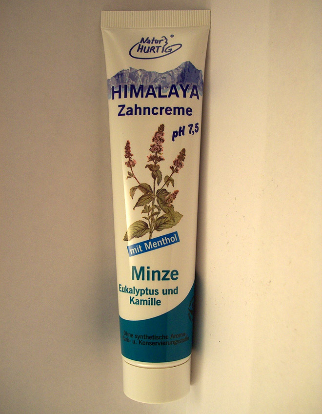 Bild von Sole Zahncreme  Minze-Eukalyptus-Kamille