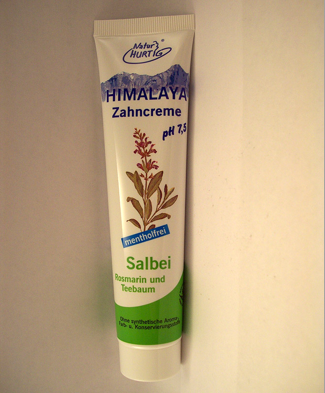 Bild von Sole Zahncreme  Salbei-Rosmarin-Teebaum